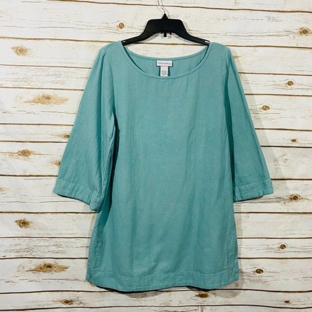 Soft surroundings women's 3/4‎  sleeve tunic top size M